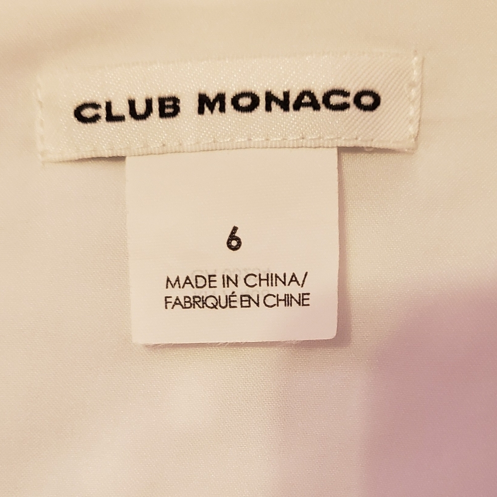 NWOT Club Monaco Ivory Sleeveless Dress - Picture 4 of 4